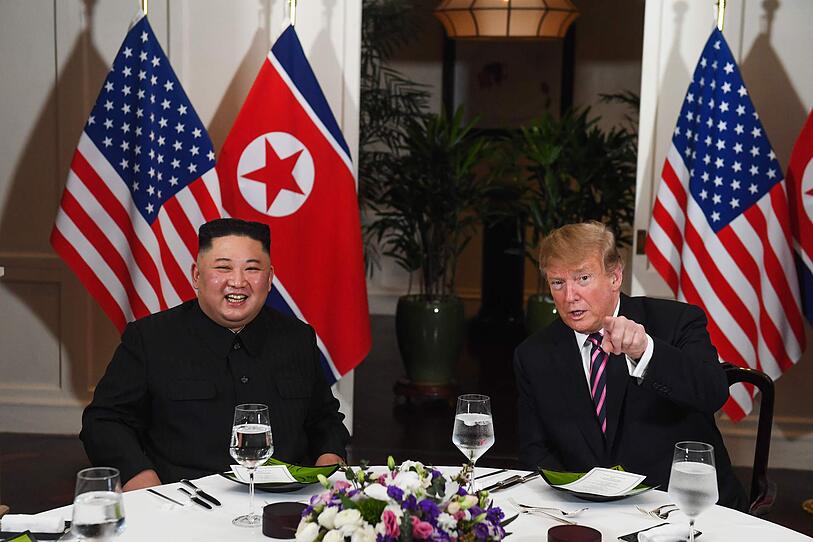 Donald Trump trifft auf seinen "Freund" Kim