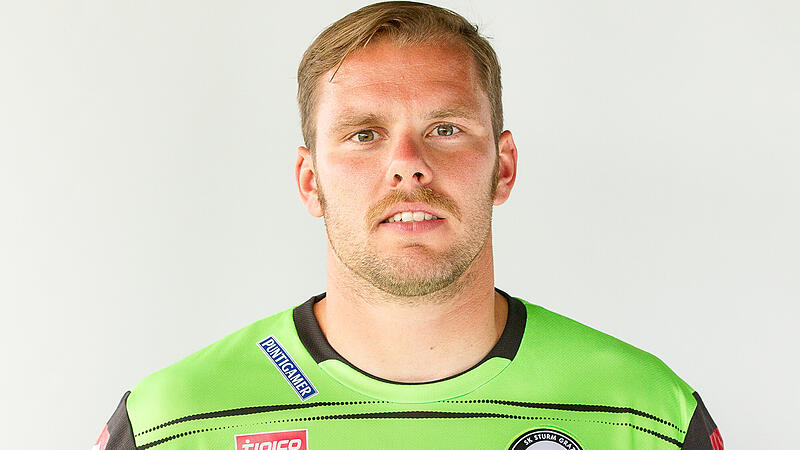 Wild scenes: Ex-Sturm Graz goalkeeper is said to have robbed his own wife
