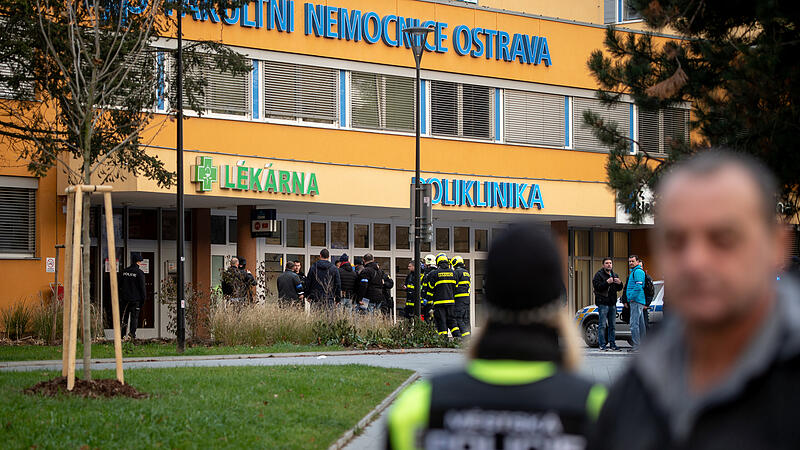 Tschechien Schüsse in Krankenhaus