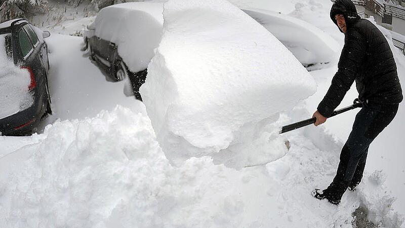 Erste Schneefälle in Österreich