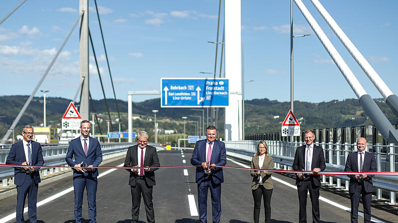 Neue Bypassbrücken in Linz  eröffnet
