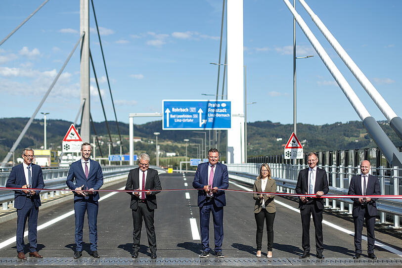 Neue Bypassbrücken in Linz  eröffnet