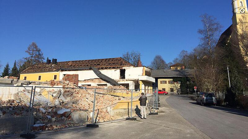 Die Gerberei Stöger in Eggelsberg wird abgerissen