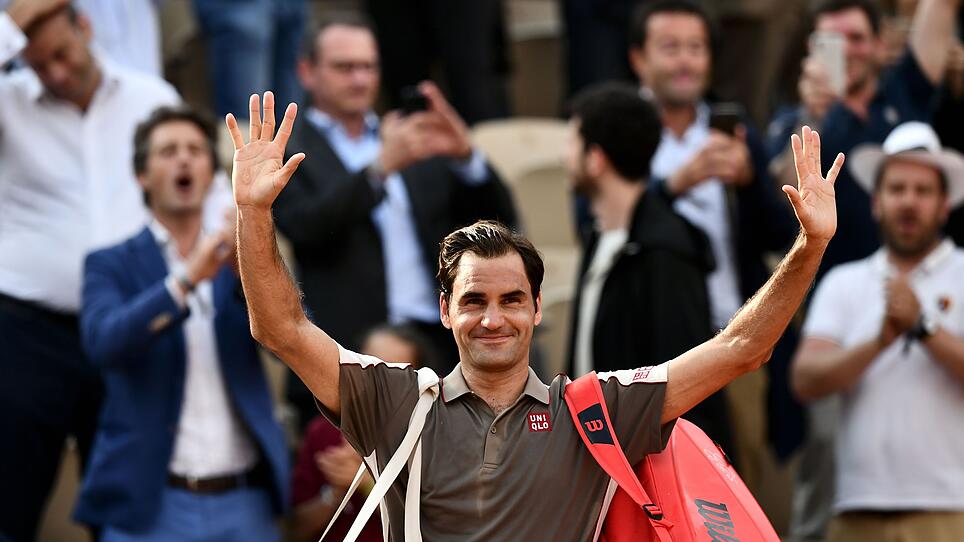 Wenigstens für Federer scheint in Paris die Sonne