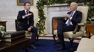 Macron warnt bei Staatsbesuch in den USA vor Spaltung des Westens
