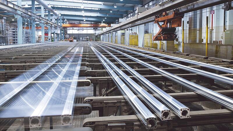 Hammerer Aluminium errichtet in Braunau Hightech-Fertigungsstraße