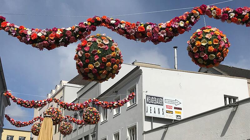 Colorful floral look for the Wels pedestrian zones