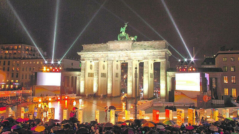 20 Jahre Mauerfall: Die Welt feierte mit Berlin