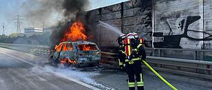 Eltern retteten Kind aus brennendem Auto