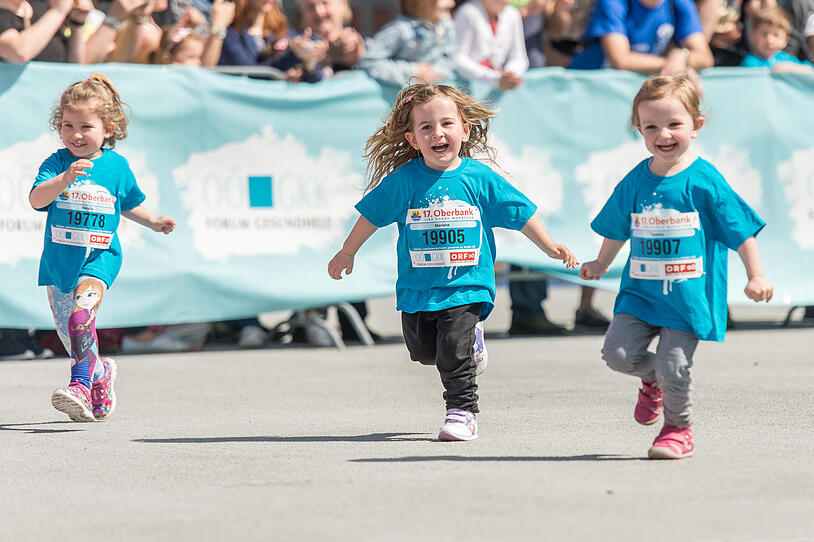 Die Kleinsten ganz groß: Bilder vom Junior-Marathon