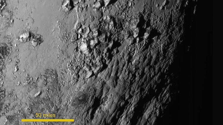 Spektakuläre Bilder von Pluto