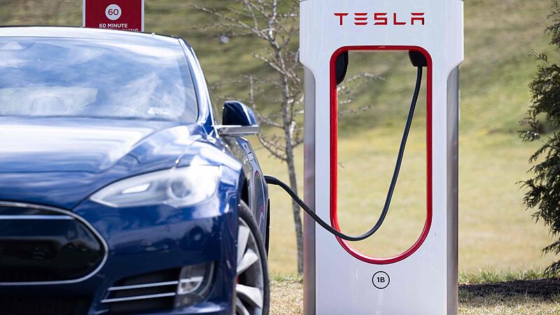 Tesla-Elektroauto (APA/AFP/Loeb)
