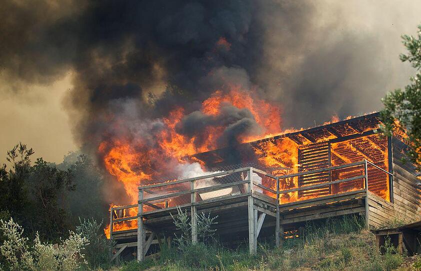 Waldbrände bedrohen Kroatien und Montenegro