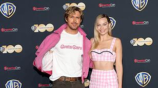 Barbie Film CinemaCon Ryan Gosling und Margot Robbie
