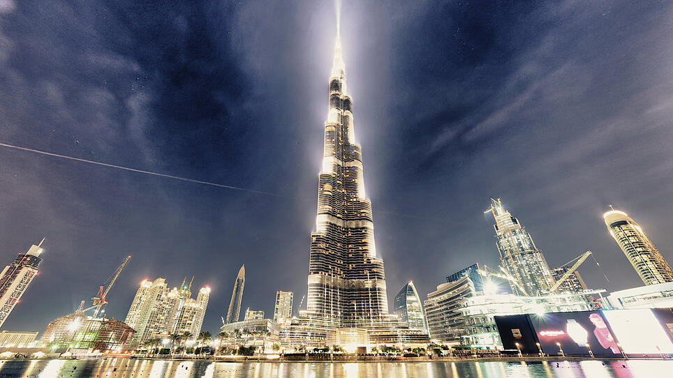 Platz 7: Burj Khalifa in Dubai