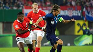 Österreich kassiert 1:3-Niederlage gegen Kroatien