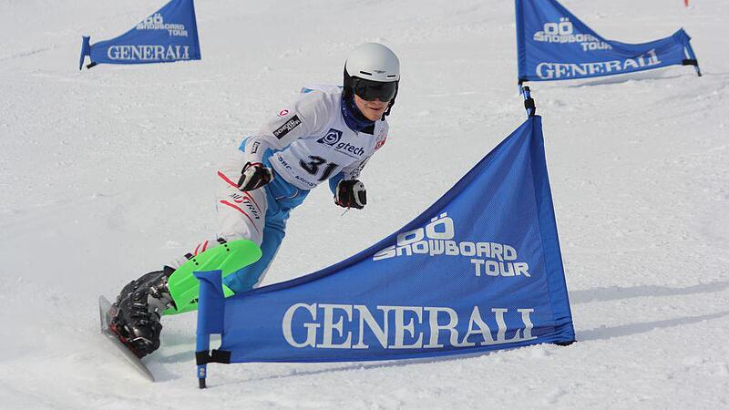 Snowboard-Elite fuhr FIS-Rennen in Gosau: Sieger waren zweimal dieselben