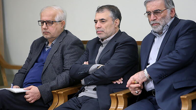 Prominent Iranian scientist Mohsen Fakhrizadeh is seen in Iran