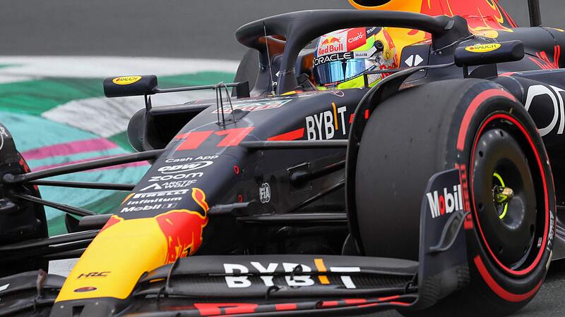 Red Bull driver Perez on pole position in Saudi Arabia
