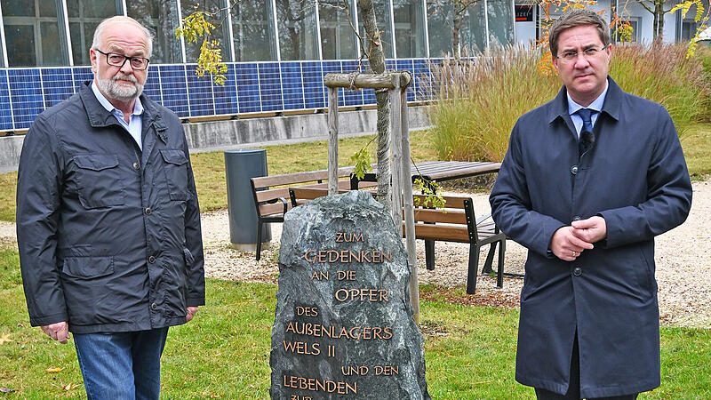 Gedenkstein erinnert an KZ-Häftlinge