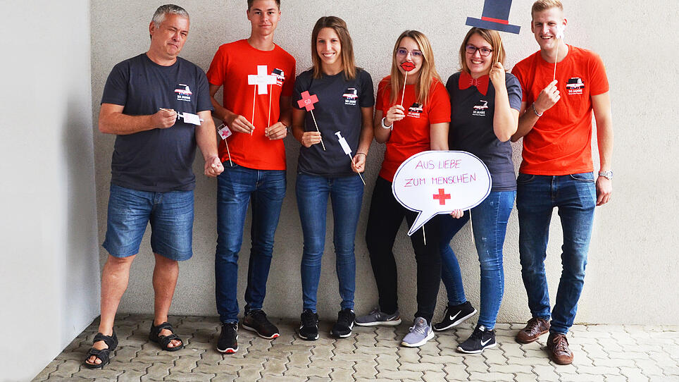 Junges Rotkreuz-Team feiert 50 Jahre Ortsstelle