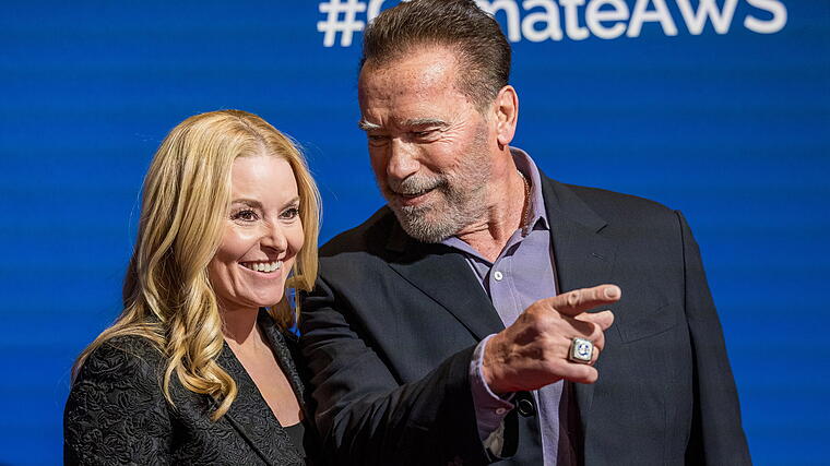 Arnold Schwarzenegger und seine Freundin Heather Milligan