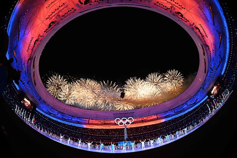 Olympische Winterspiele: Die besten Bilder der Abschluss-Zeremonie