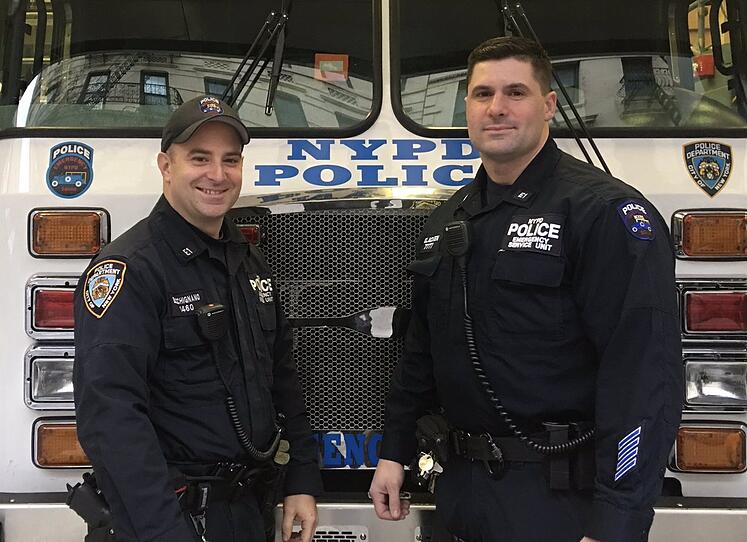 New Yorker Polizei Ehering