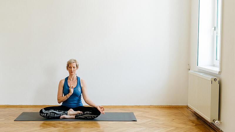 Meditieren verringert Stress und senkt den Blutdruck