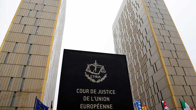The towers of the European Court of Justice are seen in Luxembourg