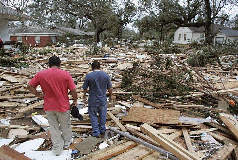 Hurrikan Katrina: Bilder der Zerstörung