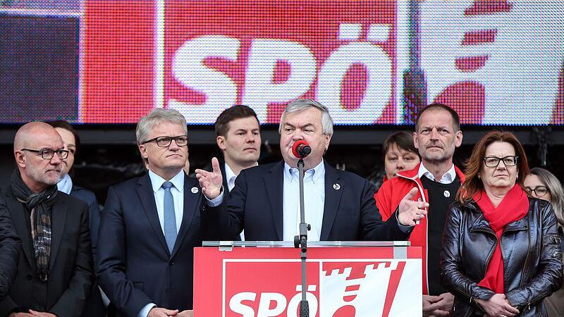 Keine Pfiffe für SPÖ in Linz &ndash; "Dankbar, dass so viele gekommen sind"