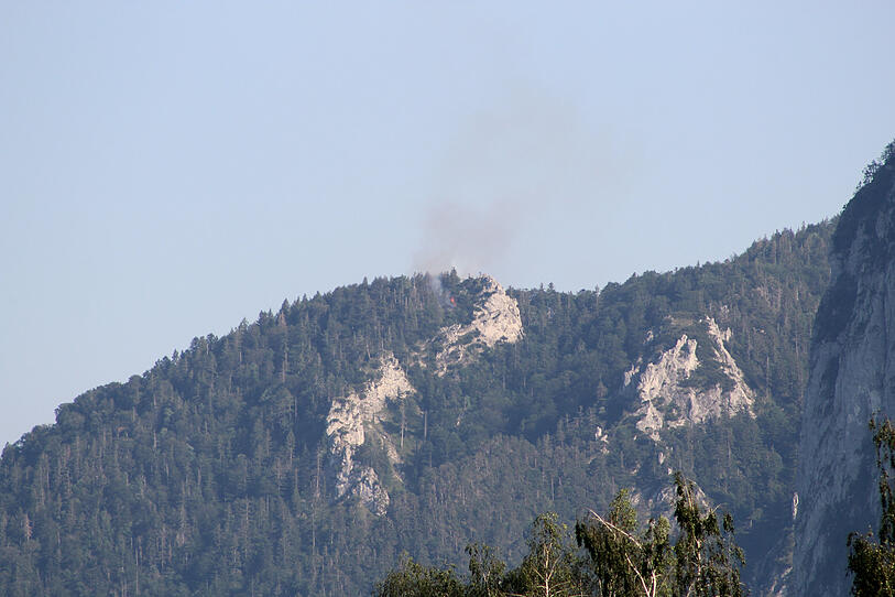 Waldbrände in Oberösterreich