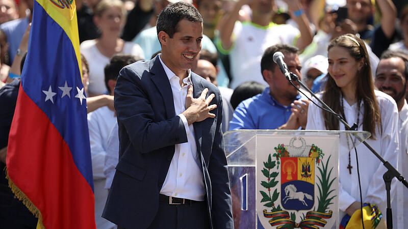 Der internationale Rückhalt für Juan Guaidó wächst
