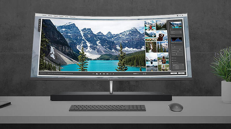 HP Envy Curved All In One im Test