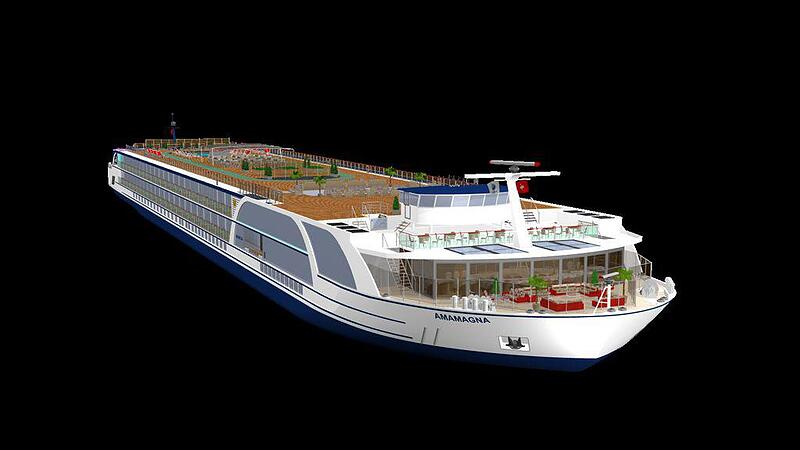 US-Reederei bringt 2019 das größte Kreuzfahrtschiff auf die Donau