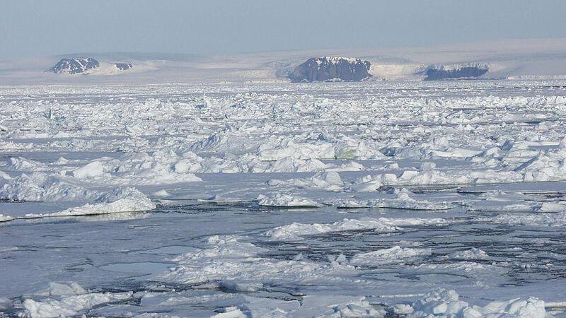 Nur 4,09 Millionen Quadratkilometer Arktis-Eis schmilzt auf Rekordniveau