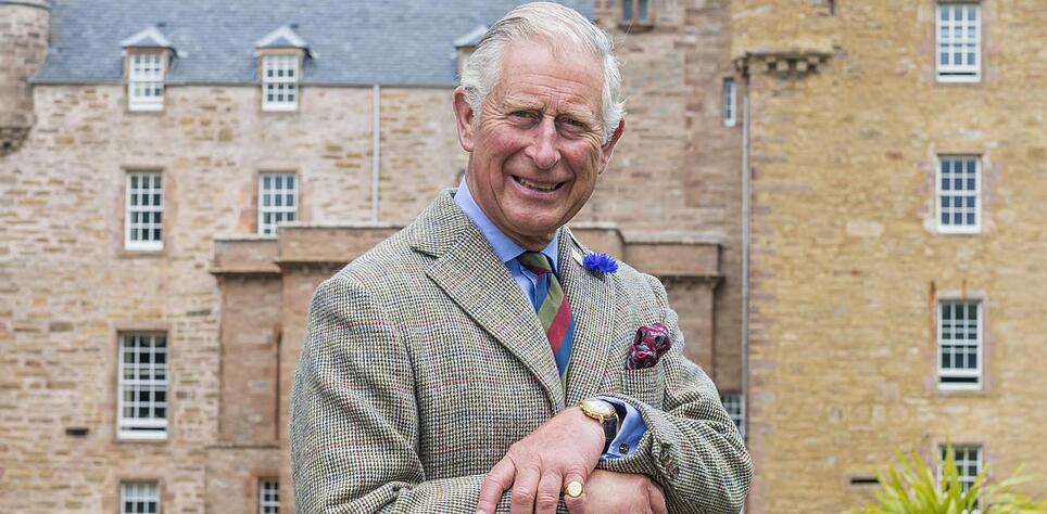 His Royal Highness Charles Philip Arthur George wurde am 14. November 1948 im Buckingham Palace geboren.