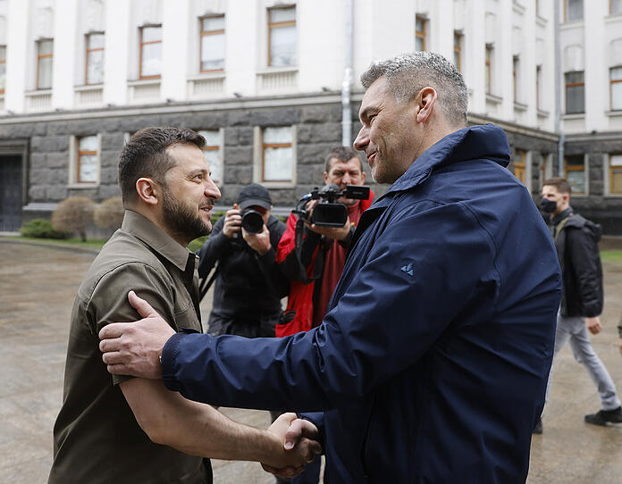 Nehammer zu Solidaritätsbesuch in Kiew