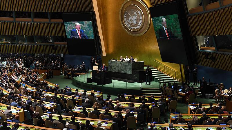 Trump benützte die UNO als Bühne für Attacken