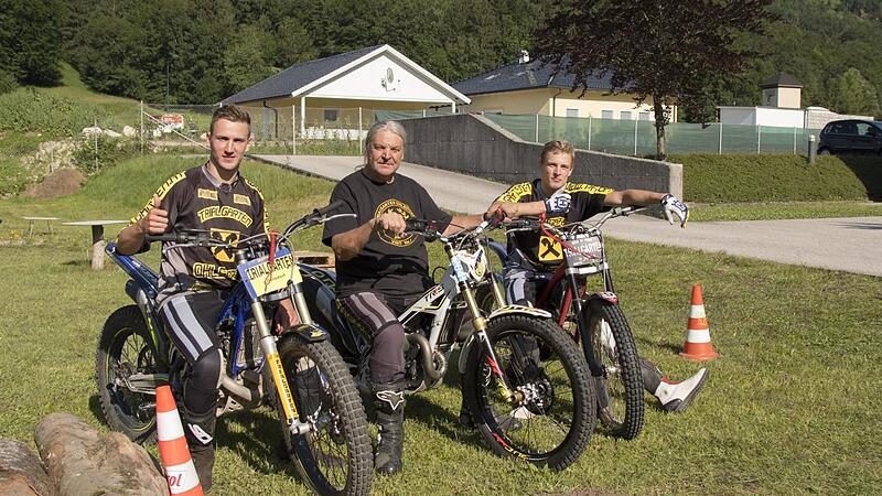 Zwei Motorrad-Piloten aus dem Bezirk Gmunden gehen Erzberg an
