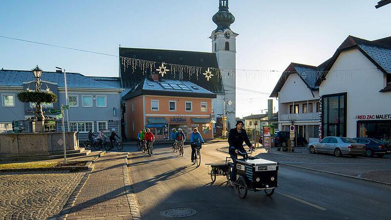 200 Jahre Fahrrad: In Frankenburg begannen die Feiern schon am 1. Jänner