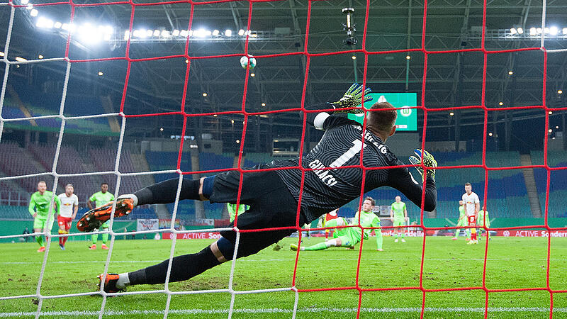 Leipzig kickte Glasners Wolfsburger aus dem Cup