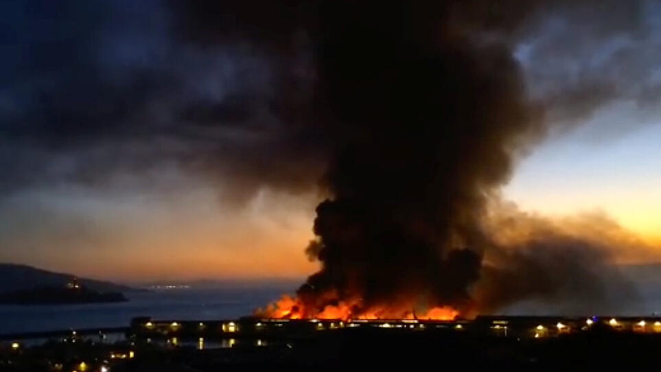 Großbrand in San Francisco