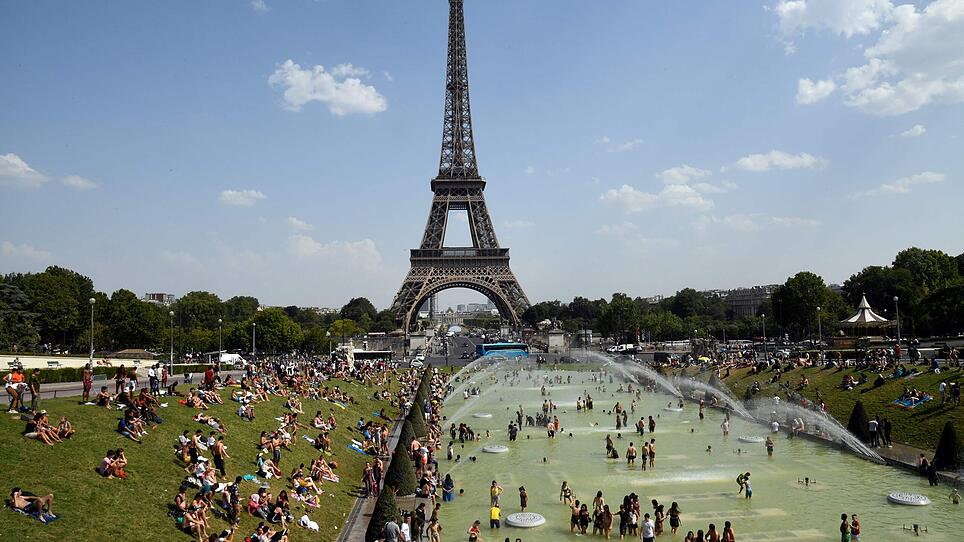 FRANCE-WEATHER-CLIMATE-HEAT