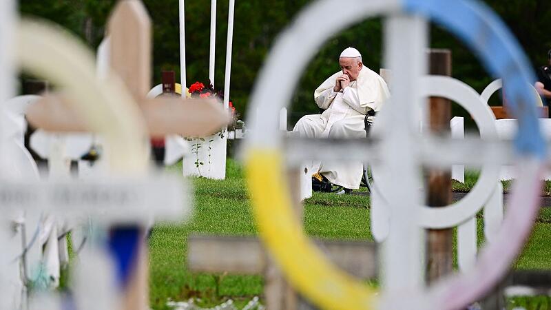 "Ich bitte um Vergebung für das Böse", sagte der Papst