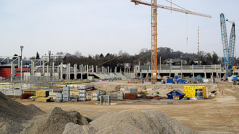 Bauamt der Stadt Linz verhängte Baustopp über das LASK-Stadion