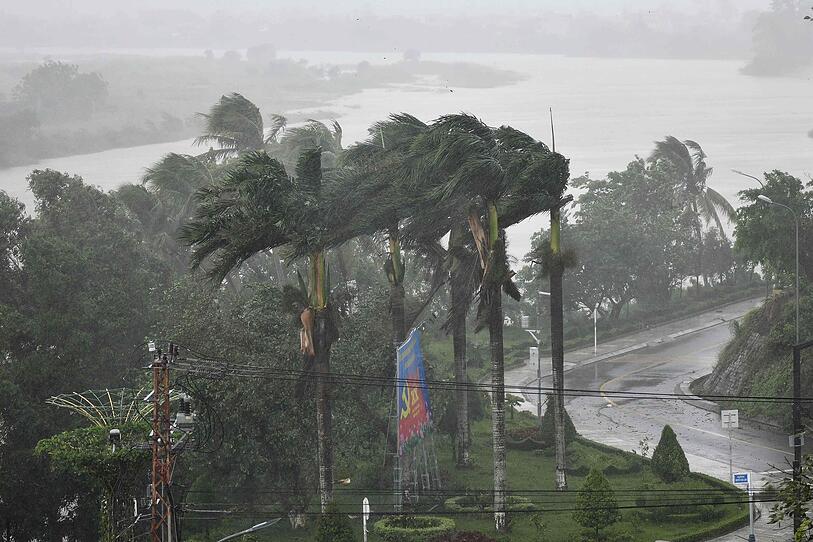 Taifun "Molave" weht über Vietnam