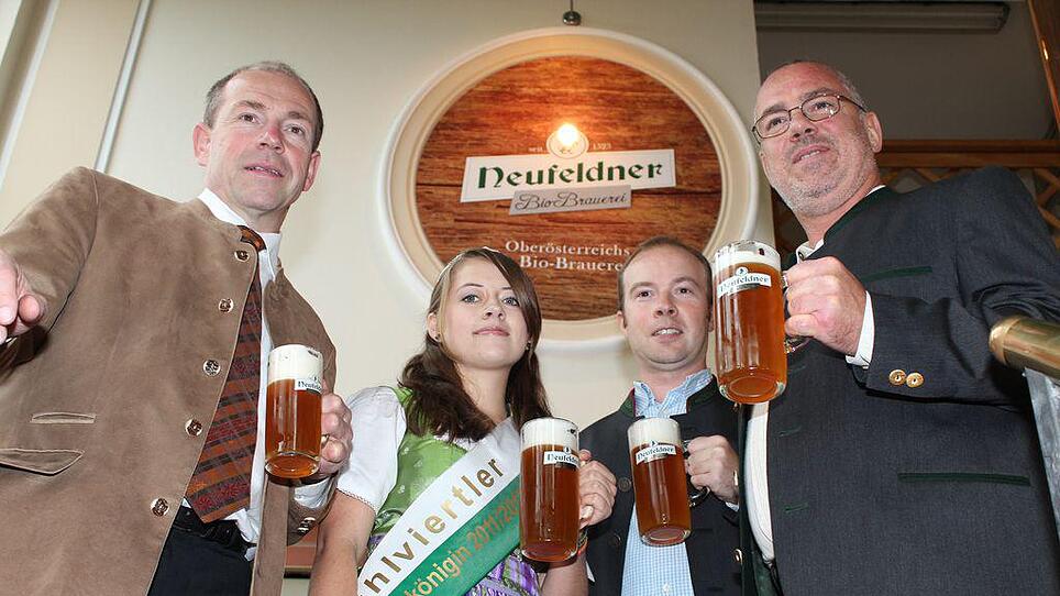 Erste reine Biobrauerei eröffnet: In Neufelden wird wieder Bier gebraut