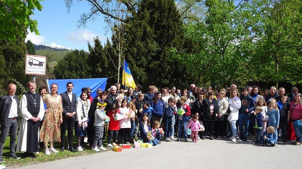Ukrainisches Osterfest in Wilhering wurde zu einem Zeichen für den Frieden